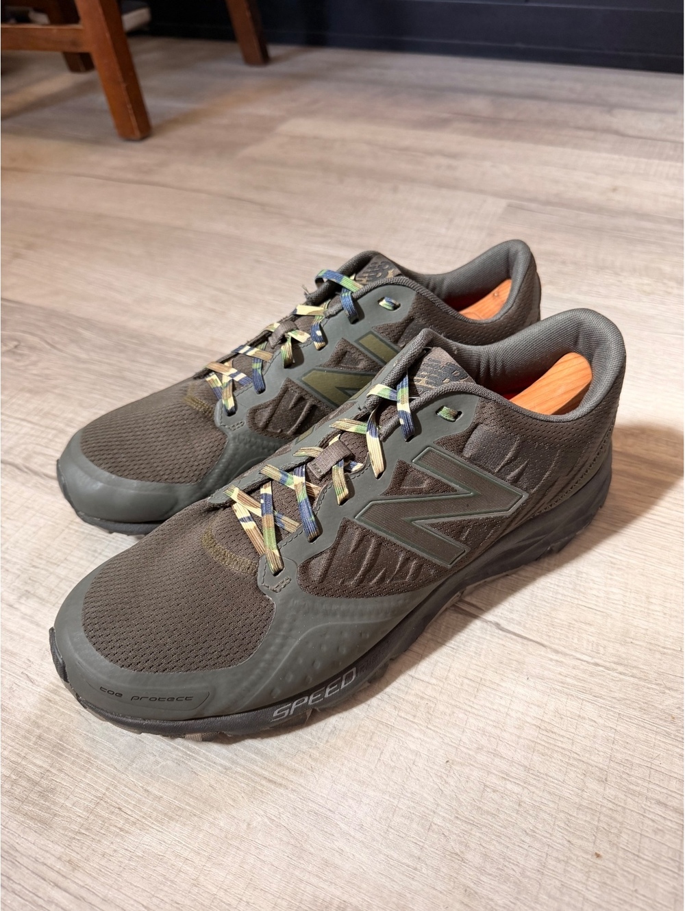 New Balance 690 Speed Ride Men's Trail Running Sneakers Green Size 11.5